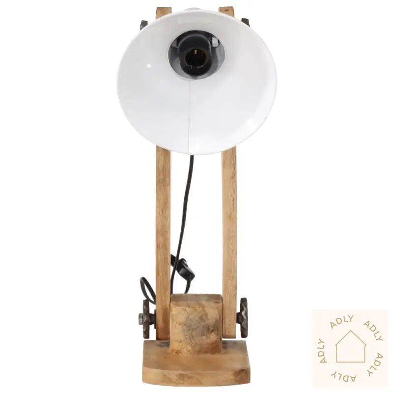 Skrivebordslampe 25 W Hvit 23X13X52 Cm E27