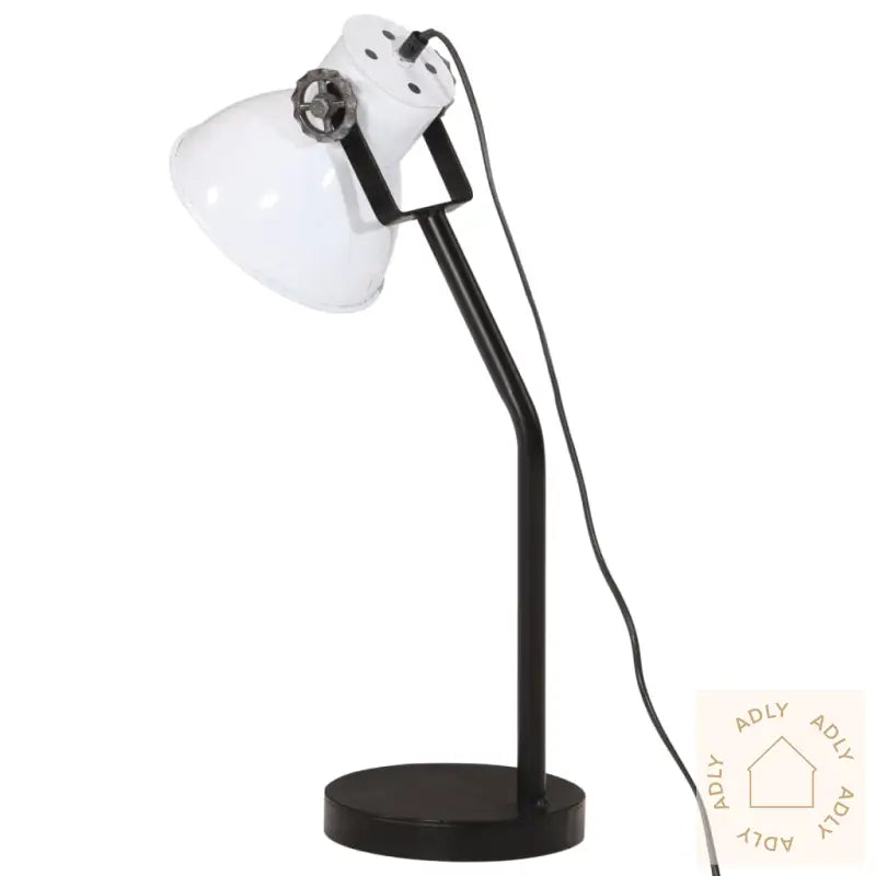 Skrivebordslampe 25 W Hvit 17X17X60 Cm E27