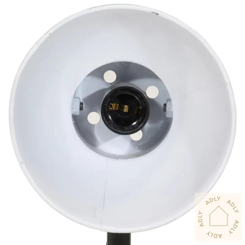 Skrivebordslampe 25 W Hvit 17X17X60 Cm E27