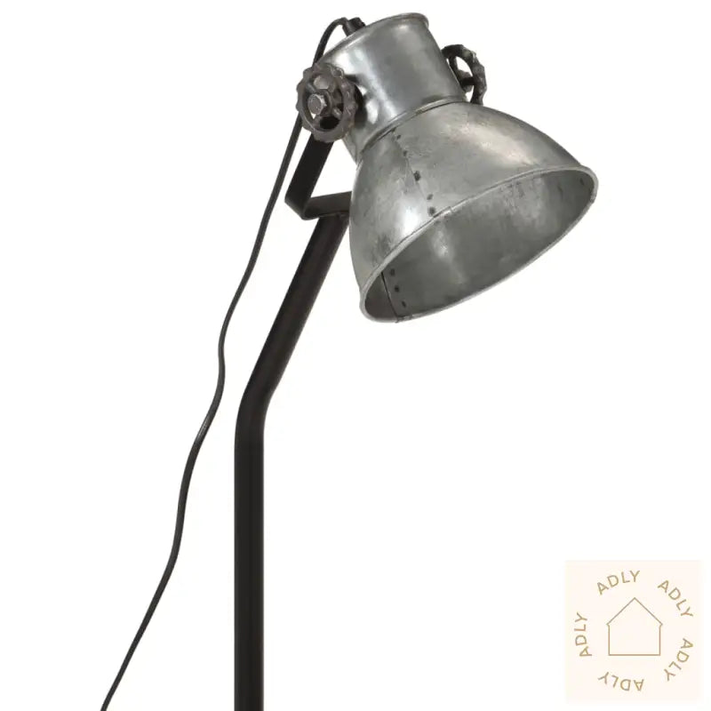 Skrivebordslampe 25 W Vintage Sølv 17X17X60 Cm E27