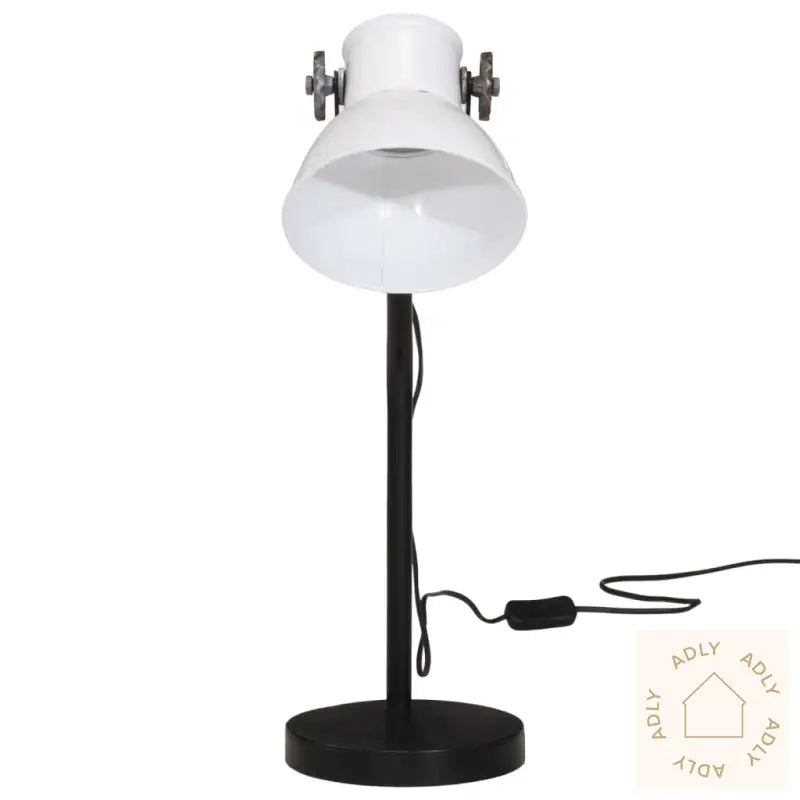 Skrivebordslampe 25 W Hvit 17X17X60 Cm E27