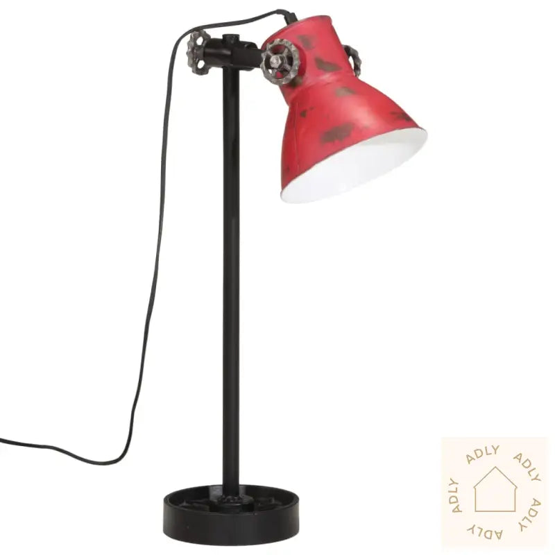 Vegglampe 25 W Mørkerød 15X15X55 Cm E27