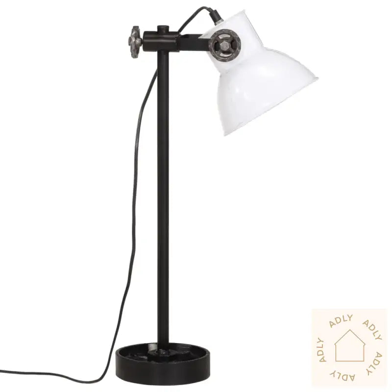 Skrivebordslampe 25 W Hvit 15X15X55 Cm E27