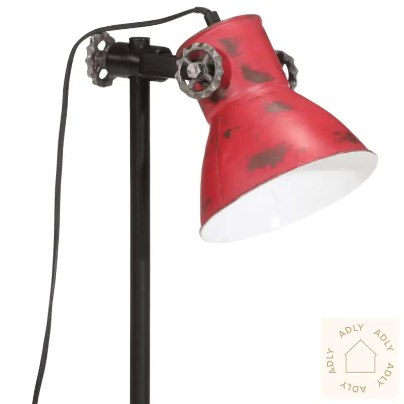 Vegglampe 25 W Mørkerød 15X15X55 Cm E27