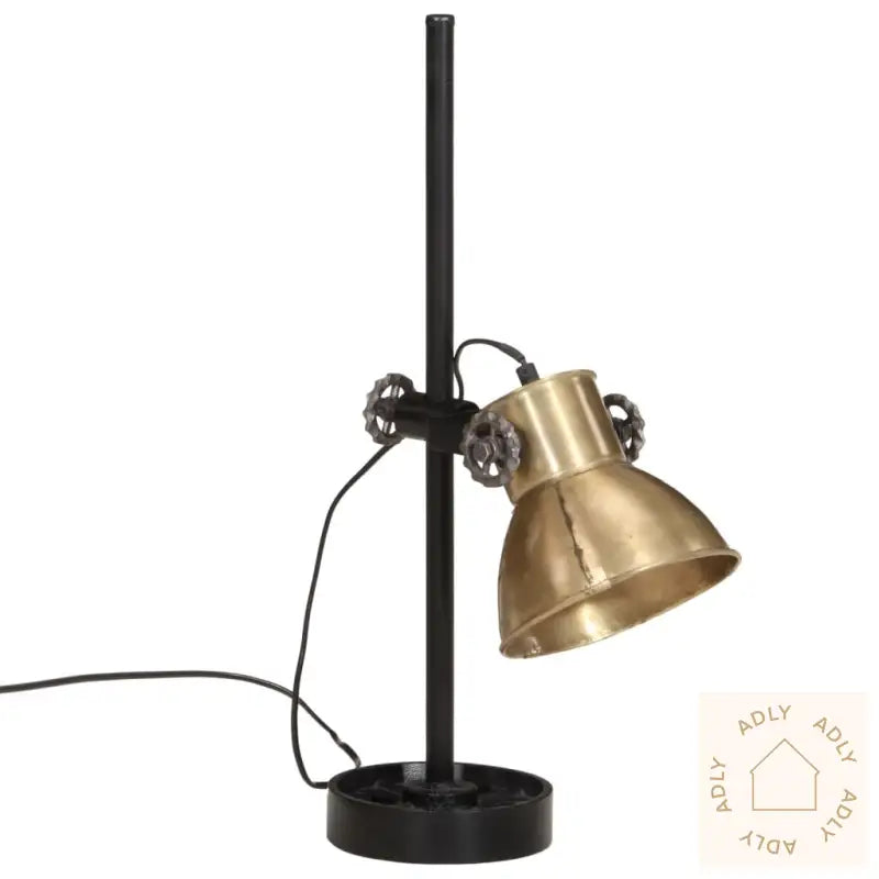 Skrivebordslampe 25 W Antikk Messing 15X15X55 Cm E27