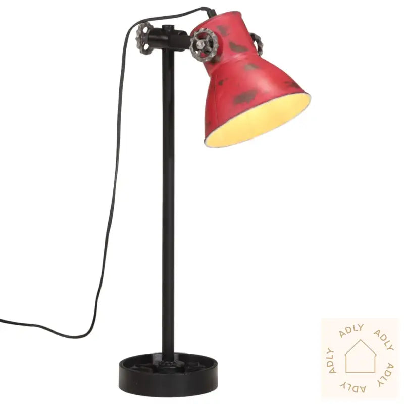 Vegglampe 25 W Mørkerød 15X15X55 Cm E27