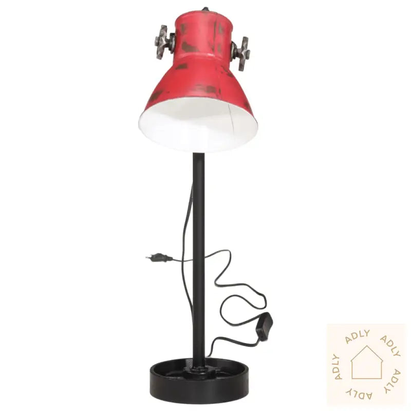 Vegglampe 25 W Mørkerød 15X15X55 Cm E27