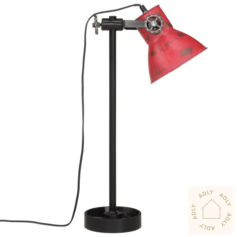 Vegglampe 25 W Mørkerød 15X15X55 Cm E27