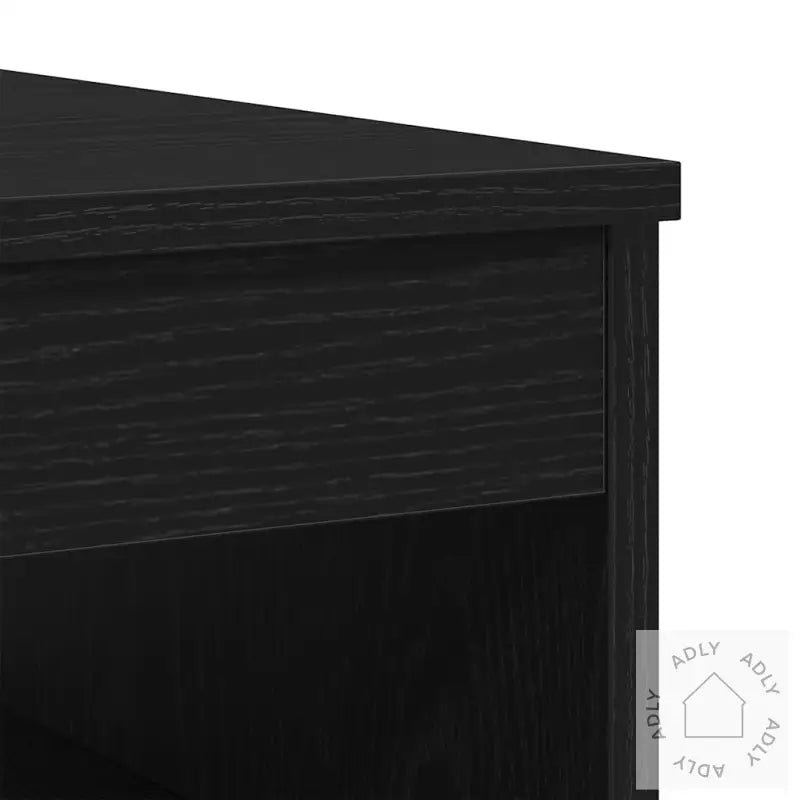 Kommode Svart Eik 40X50X76 Cm Konstruert Tre