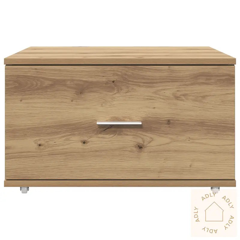 Skuffeskap Håndverks Eik Sponplate, Laminat Medium Skuffeskap