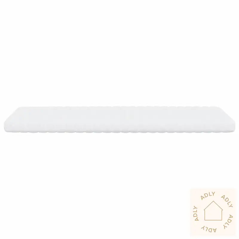 Skummadrass Hvit 90X190 Cm 7-Zone Hardhet 20 Ild