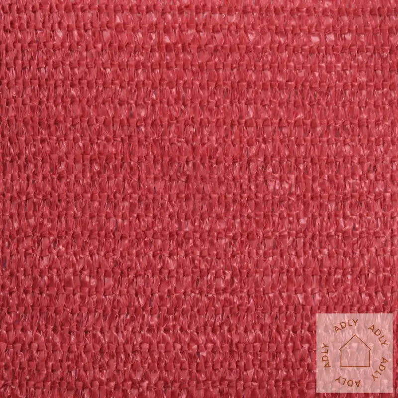 Solseil 160 G/M² Rød 6X7 M Hdpe