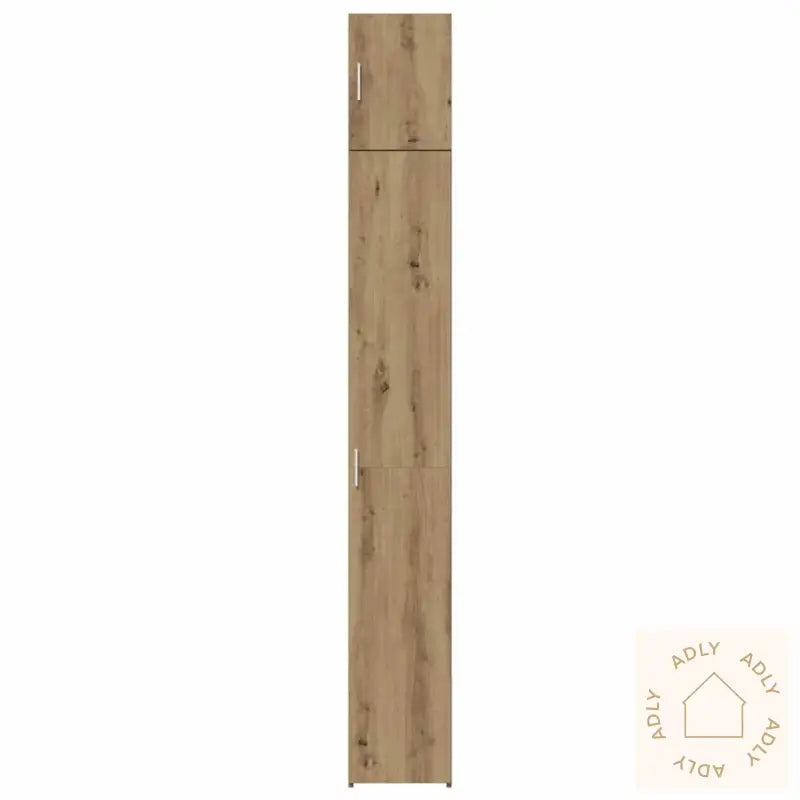 Slankt Lagringsskap Artisan Eik 30X42.5X225 Cm Konstruert Tre