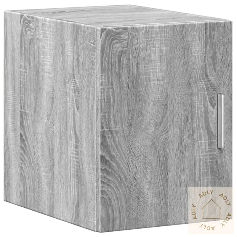 Smalt Oppbevaringsskap Grå Sonoma 30X42,5X225 Cm Konstruert Tre