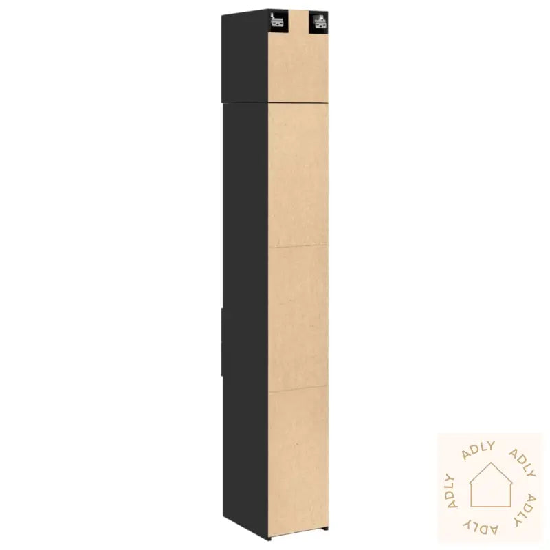 Smalt Oppbevaringsskap Hvit 30X42,5X225 Cm Konstruert Tre