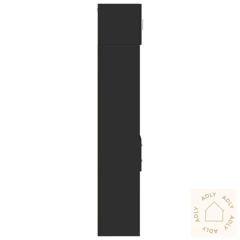 Smalt Oppbevaringsskap Hvit 30X42,5X225 Cm Konstruert Tre