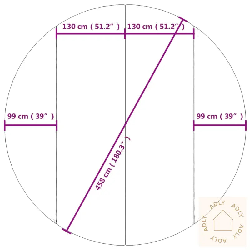 Bassengduk Lysegrå Ø458 Cm Polyester Geotekstil