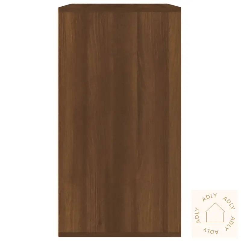 Sminkeskap Brun Eik 80X40X75 Cm Konstruert Tre