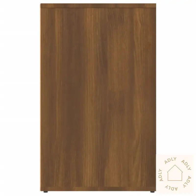 Sminkeskap Brun Eik 80X40X65 Cm Konstruert Tre