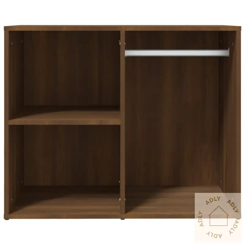 Sminkeskap Brun Eik 80X40X65 Cm Konstruert Tre