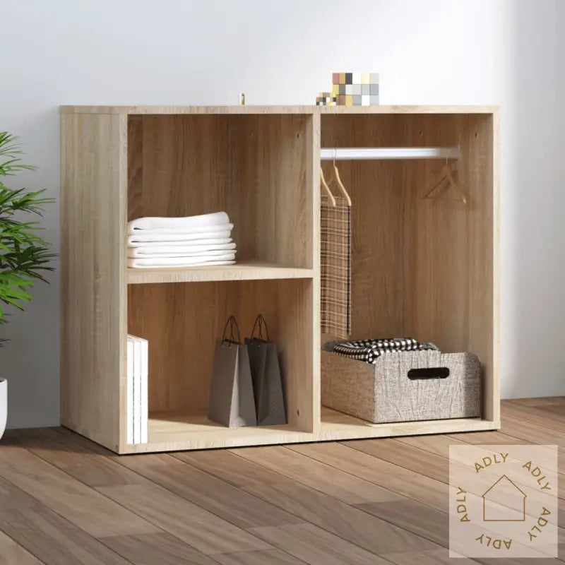 Sminkeskap Sonoma Eik 80X40X65 Cm Konstruert Tre