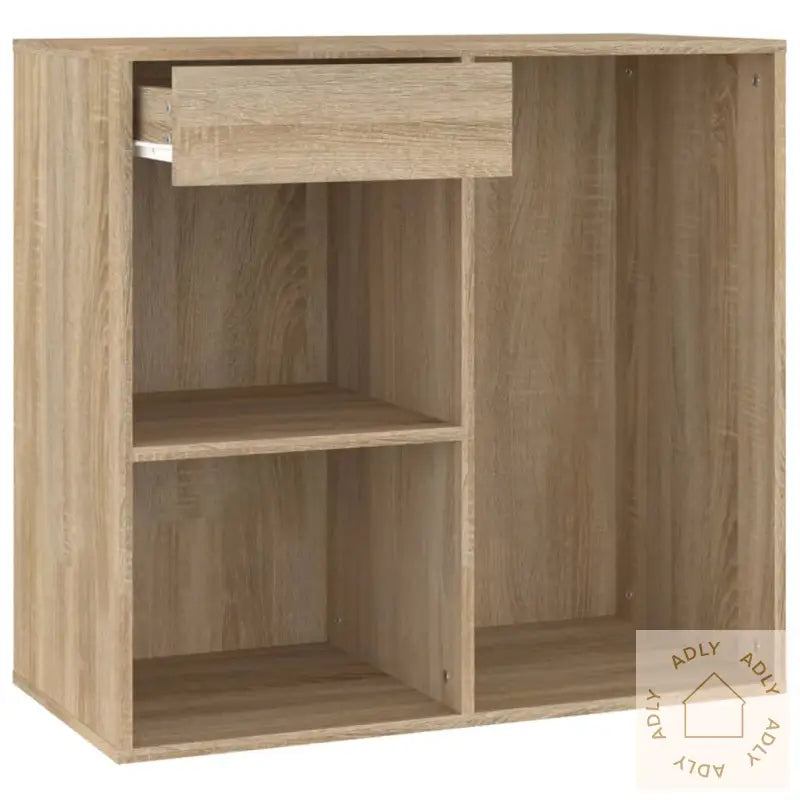 Sminkeskap Sonoma Eik 80X40X75 Cm Konstruert Tre