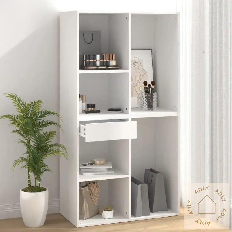 Sminkeskap Hvit 80X40X75 Cm Konstruert Tre