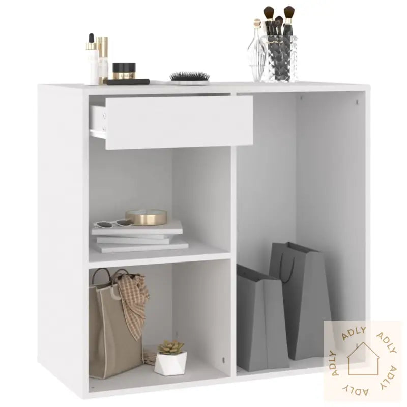 Sminkeskap Hvit 80X40X75 Cm Konstruert Tre