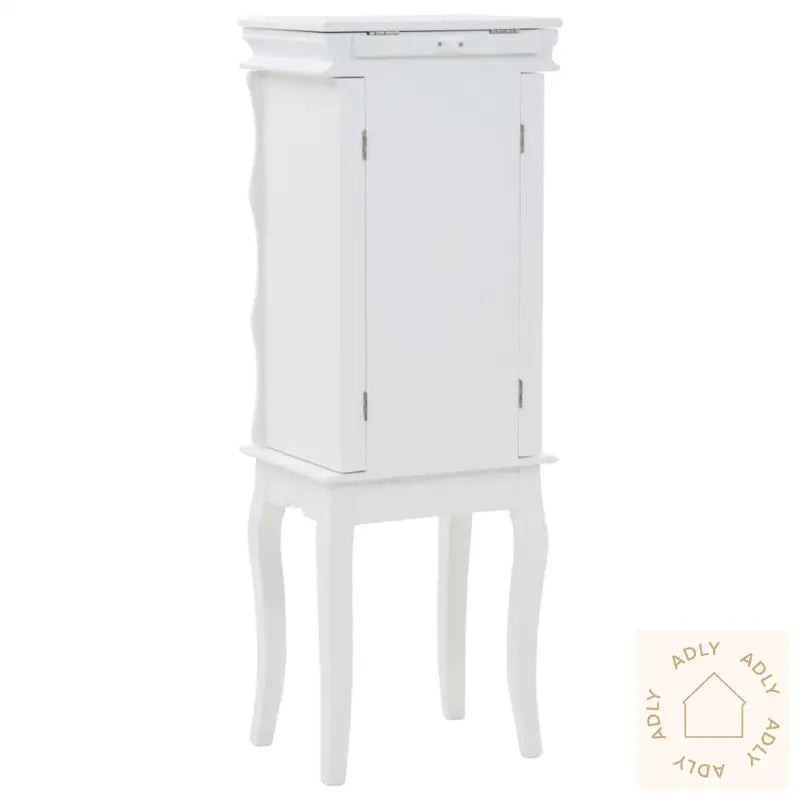 Frittstående Smykkeskap Hvit