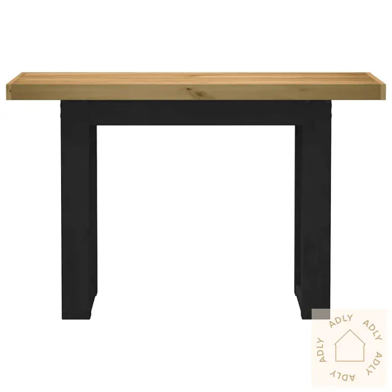 Konsollbord Noain U-Formede Ben 120X30X75 Cm Heltre Furu