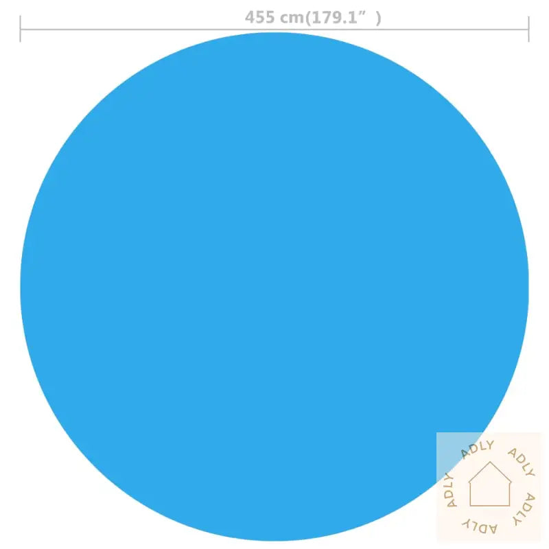 Flytende Solarduk Pe 455 Cm Blå