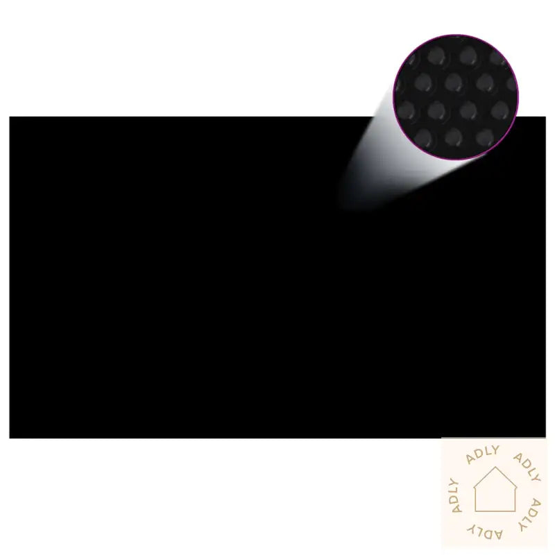 Flytende Solarduk Til Basseng Pe 500X300 Cm Svart Og Blå