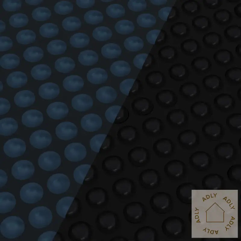 Flytende Solarduk Til Basseng Pe 450X220 Cm Svart Og Blå