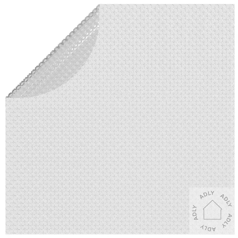 Flytende Solarduk Til Basseng Pe 455 Cm Grå