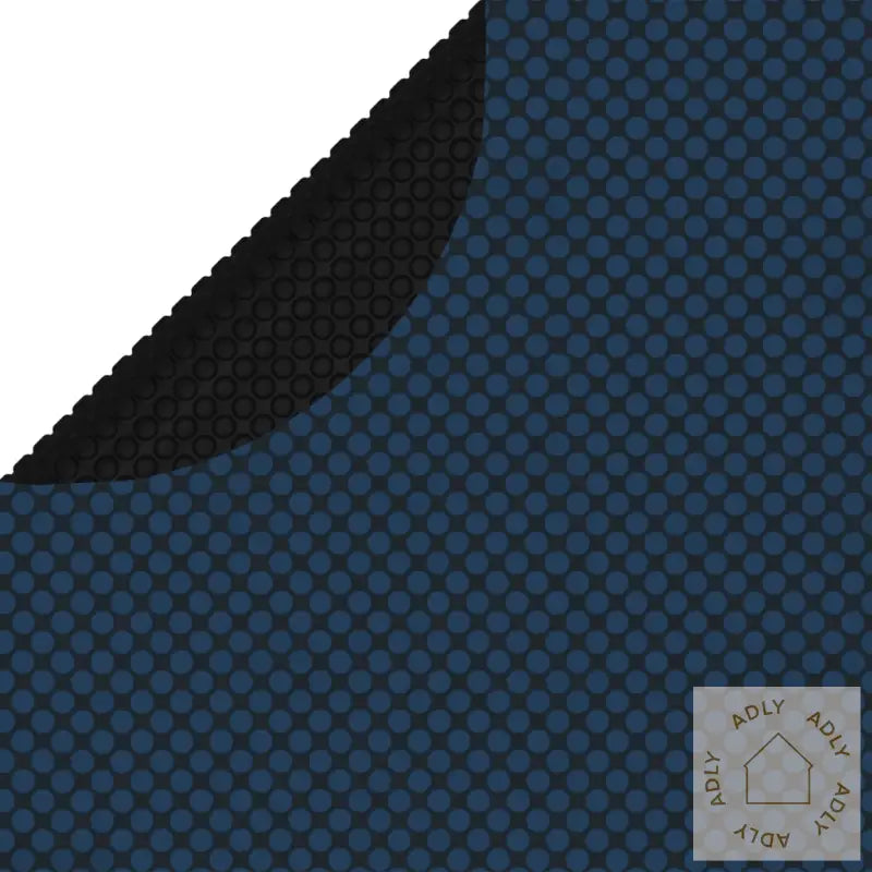 Flytende Solarduk Til Basseng Pe 356 Cm Svart Og Blå