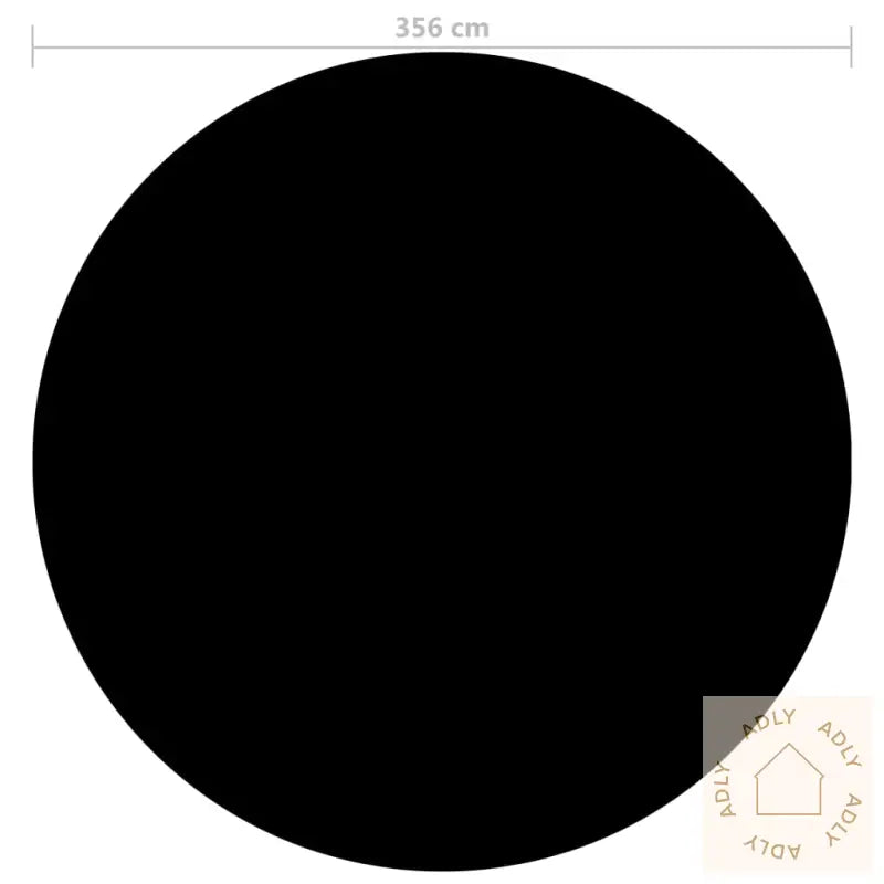 Bassengtrekk Svart 356 Cm Pe