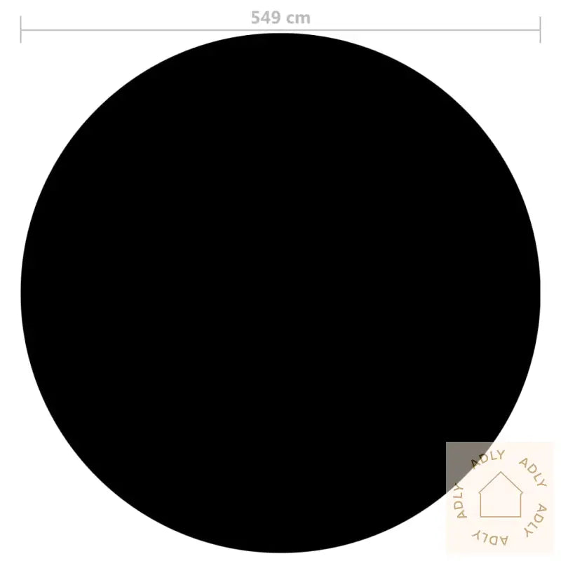 Bassengtrekk Svart 549 Cm Pe