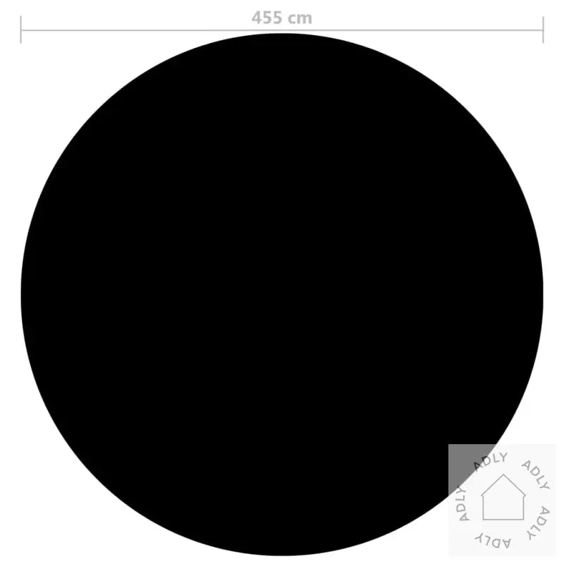 Bassengtrekk Svart 455 Cm Pe