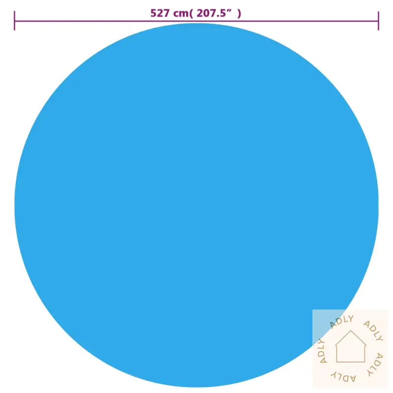 Bassengtrekk Blå 527 Cm Pe