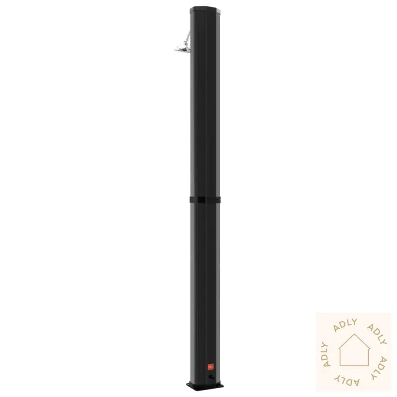 Utendørs Soldrevet Dusj Med Dusjhode Og Kran 35 L