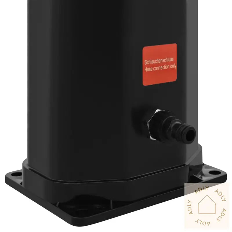 Utendørs Soldrevet Dusj Med Dusjhode Og Kran 35 L