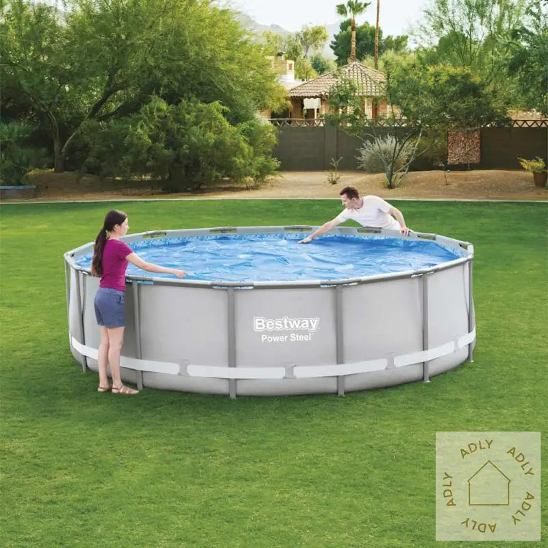 Bestway Soldrevet Bassengtrekk Flowclear 427 Cm