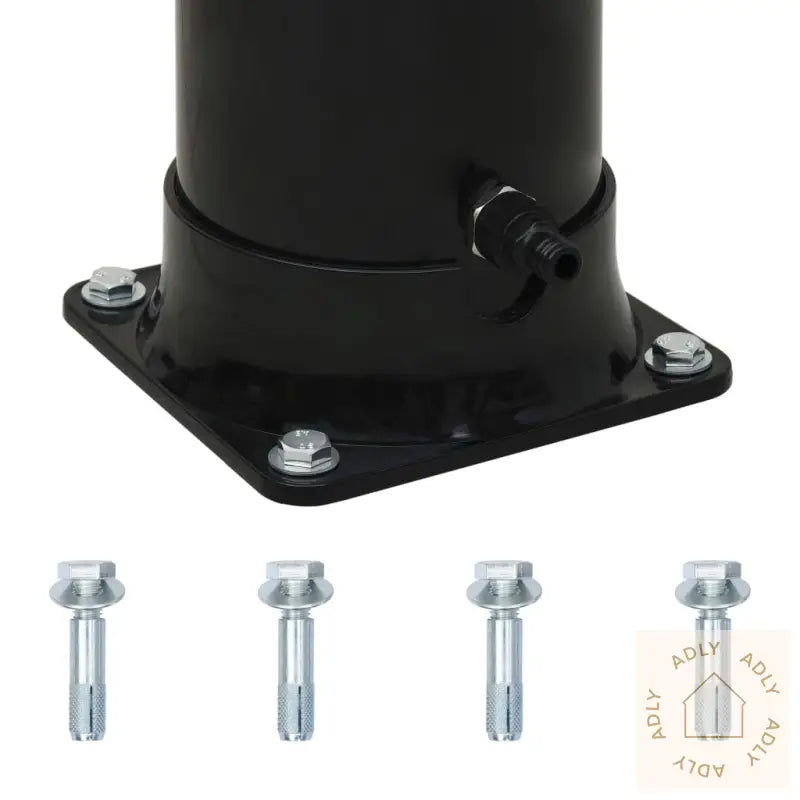 Soloppvarmet Dusj Svart 214 Cm 20 L