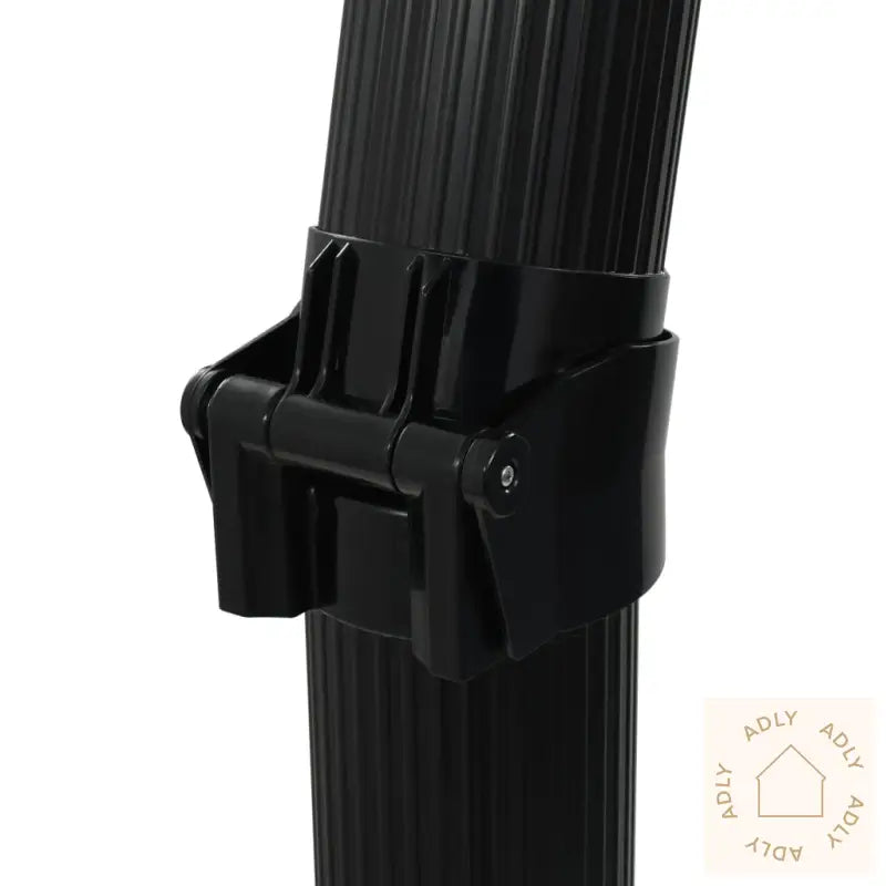 Sammenleggbar Soldusj Svart 214 Cm 23 L