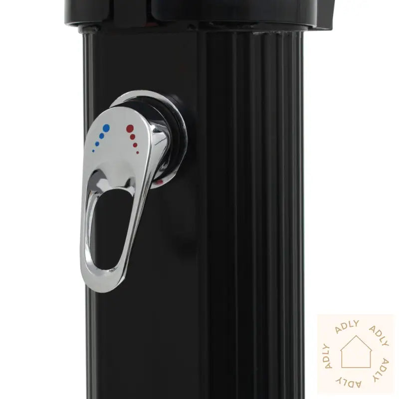 Sammenleggbar Soldusj Svart 214 Cm 23 L