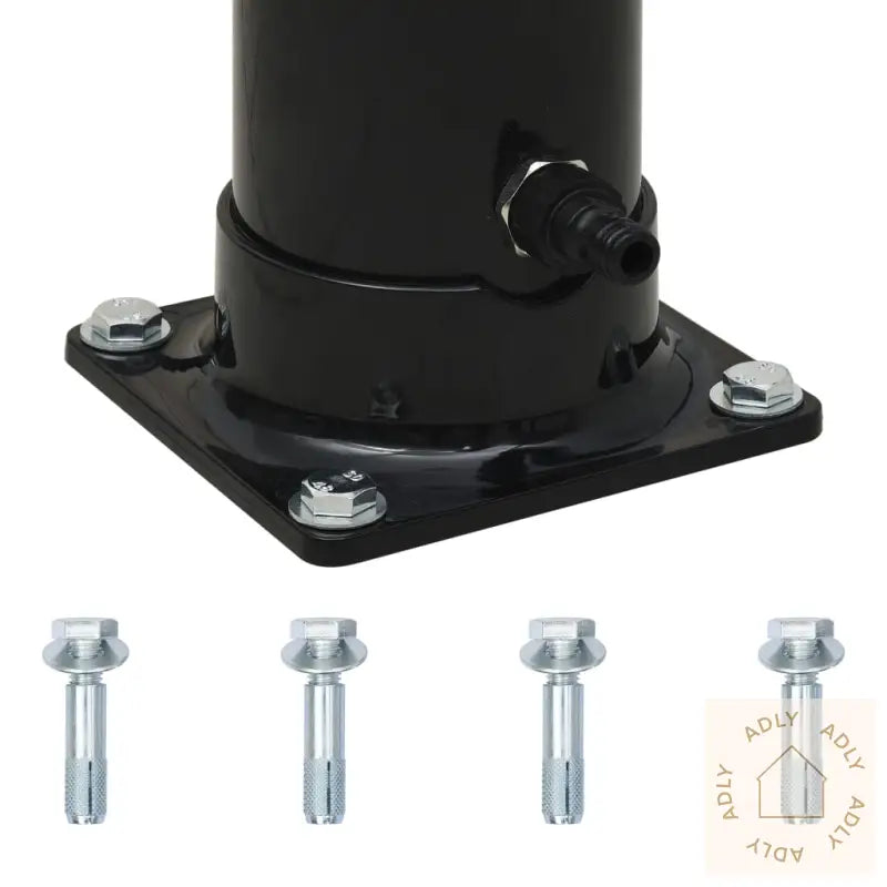 Soloppvarmet Dusj Svart 214 Cm 20 L