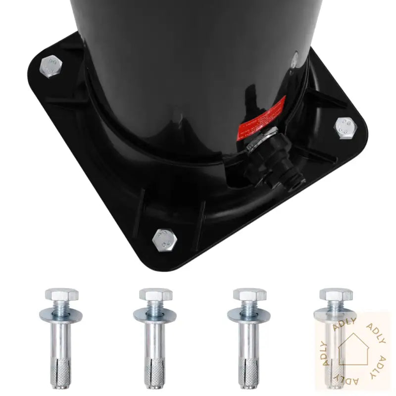 Utendørs Soldrevet Dusj Med Dusjhode Og Kran 40 L