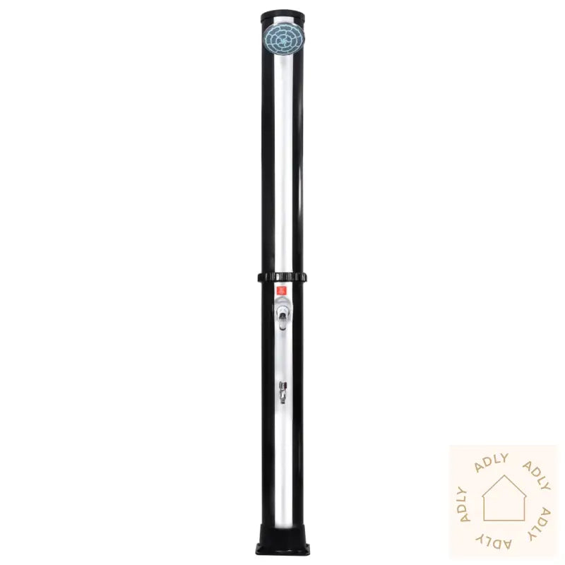 Utendørs Soldrevet Dusj Med Dusjhode Og Kran 40 L