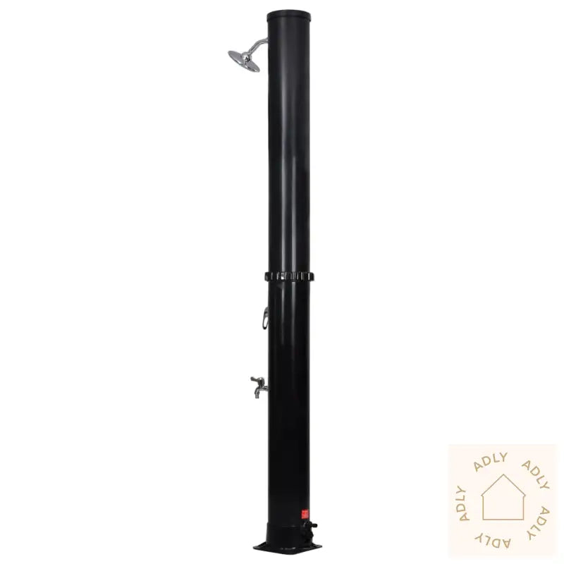 Utendørs Soldrevet Dusj Med Dusjhode Og Kran 40 L