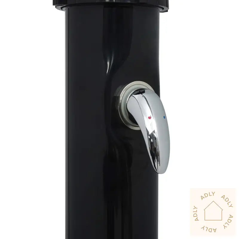 Soloppvarmet Dusj Svart 220 Cm 20 L